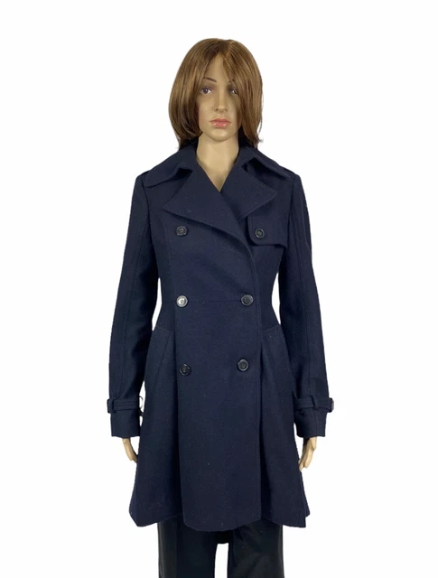 ALL SAINTS WOMENS coat wool angora size 10 150.96 PicClick UK