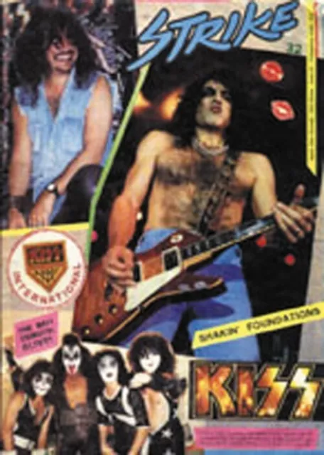 KISS MAGAZINE FANZINE STRIKE 32 32 pages A4 ITALY 1994