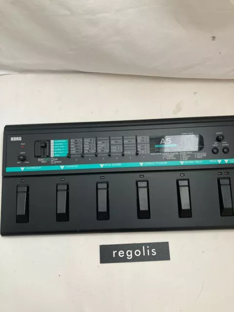 KORG A5 BASS Multi-Effects used great condition  ②