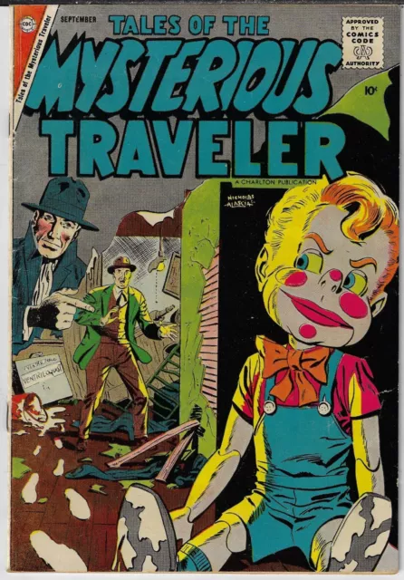 Tales Of The Mysterious Traveler #9 Charlton 1958 Ditko Art