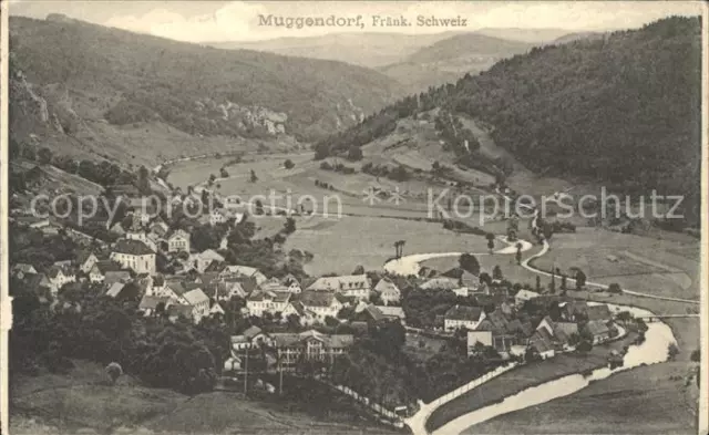 72056359 Muggendorf Fraenkische Schweiz Panorama Wiesenttal