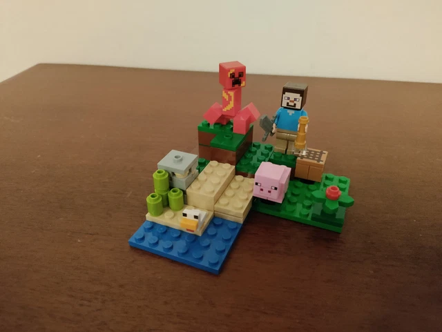 LEGO MINECRAFT SET 21177, The Creeper Ambush (2022) NO BOX NO