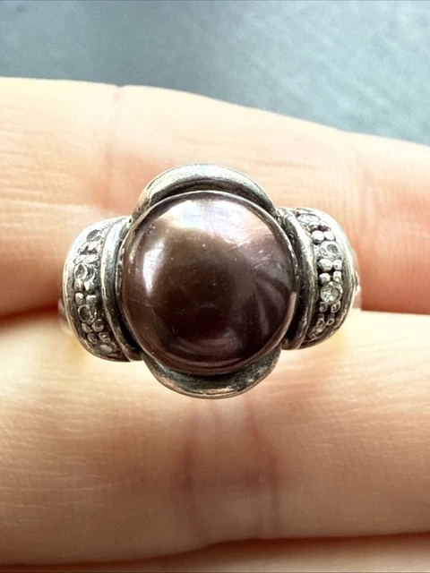 Bague Argent Massif 925 – Jonc Alliance Dôme – Taille 58 – Créateur Perle