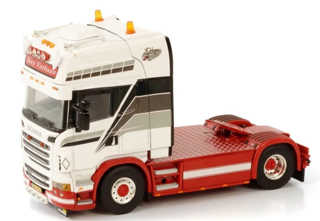 Camion Solo SCANIA S 4x2 Miniature WSI - Entreprise Andreas Bredahl - 1/50
