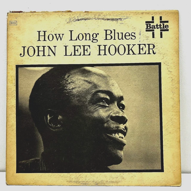 JOHN LEE HOOKER - How Long Blues 1964 UK Mono Vinyl LP