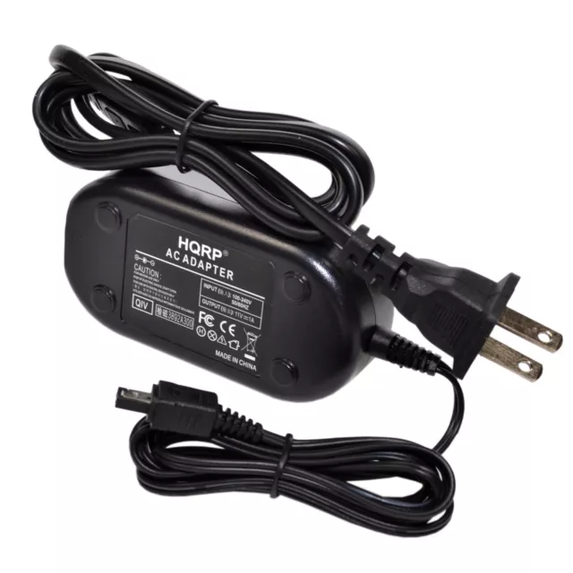 HQRP AC Adapter Charger for JVC Everio GR-D250U GR-D270U GR-D347U GR-D350