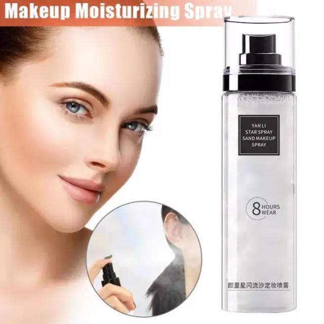 Spray de ajuste de maquillaje impermeable maquillaje mate hidratado control de aceite de larga duración X