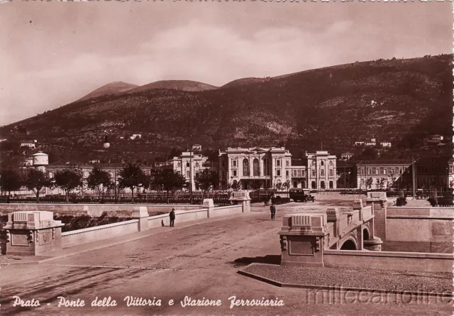 #Prato: Ponte Della Vittoria E Stazione Ferroviaria