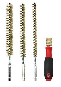 Innovative Products Of America 9" Bore Brass Brush Set With8084