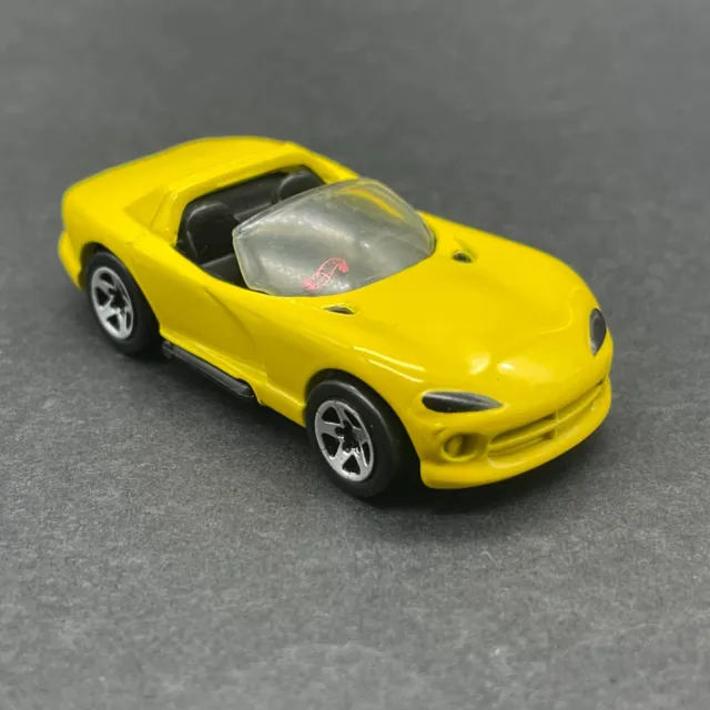 Hot Wheels Dodge Viper RT/10 Sports Car Yellow Diecast 1/64 Scale Loose