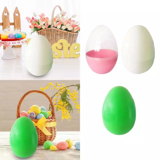 Empty Easter Egg Fillable Easter Egg Toys Home Decoration Easter Basket Stuffers