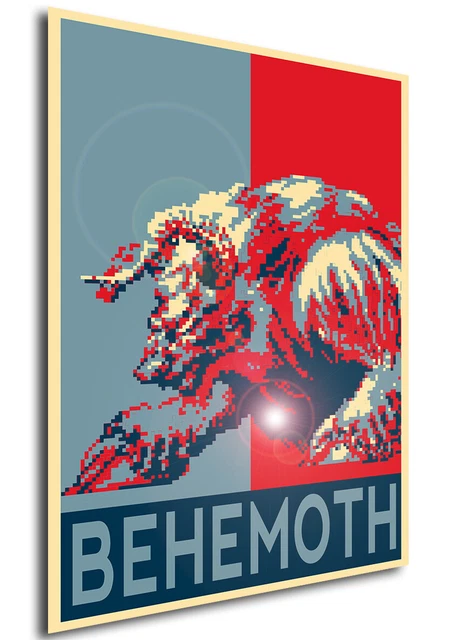 POSTER PROPAGANDA - Pixel Art - Castelvania Portrait of Ruin - Behemoth ...