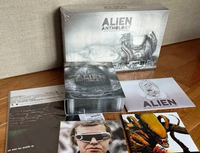 ALIEN ANTHOLOGY 35TH Anniversary Edition H.R. Giger Tribute Blu-ray ...