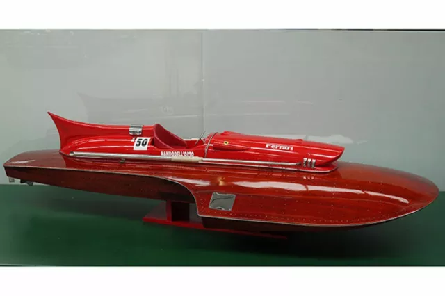 maquette riva bateau Riva Ferrari ARNO hydroplan 55cm entièrement Bois modélisme