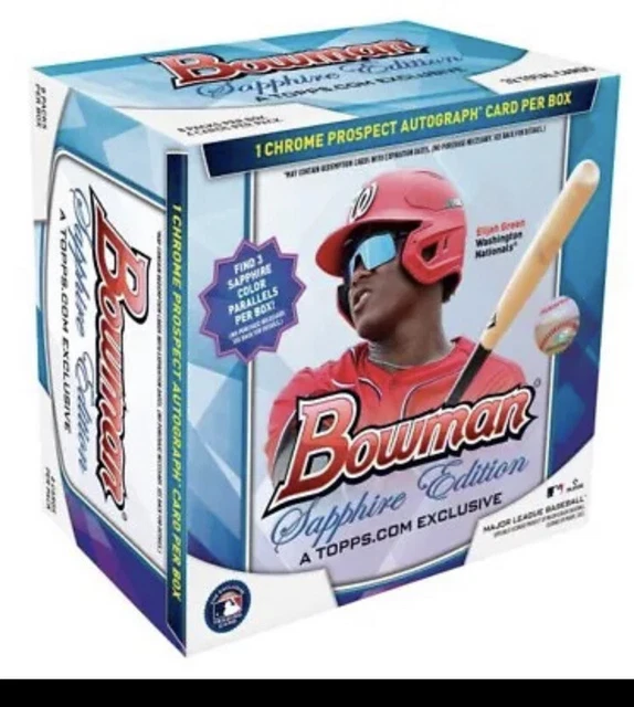 2023 BOWMAN SAPPHIRE Edition Baseball Hobby Case (10 boxes) Druw