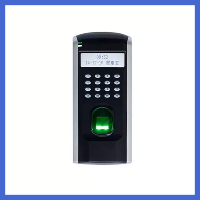 Professional Fingerprint Time Clock Door Access Control System+TCP/IP+Software