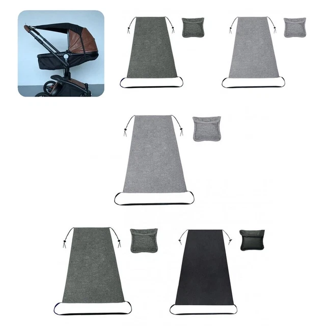 Para bebé Parasol Fuerte Protección Solar Cochecito Parasol Cubierta Resistente al desgaste