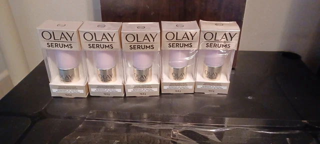 5-Olay Serums Pressed Serum Stick Refreshing B3 Sake Kasu 0.47oz PACK OF 5