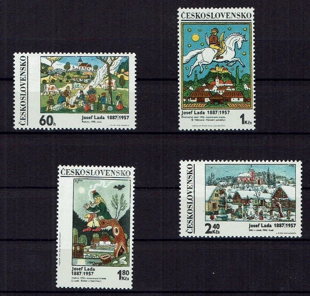 CSSR Republik 1970 Satz Mi.Nr. 1935 - 1938  - postfrisch - Kunst, ansehen bitte!