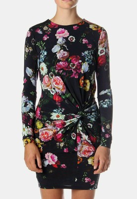 NEW Ted Baker London Izzie Floral Canvas Painting Dress Size 1 (US 4) $260