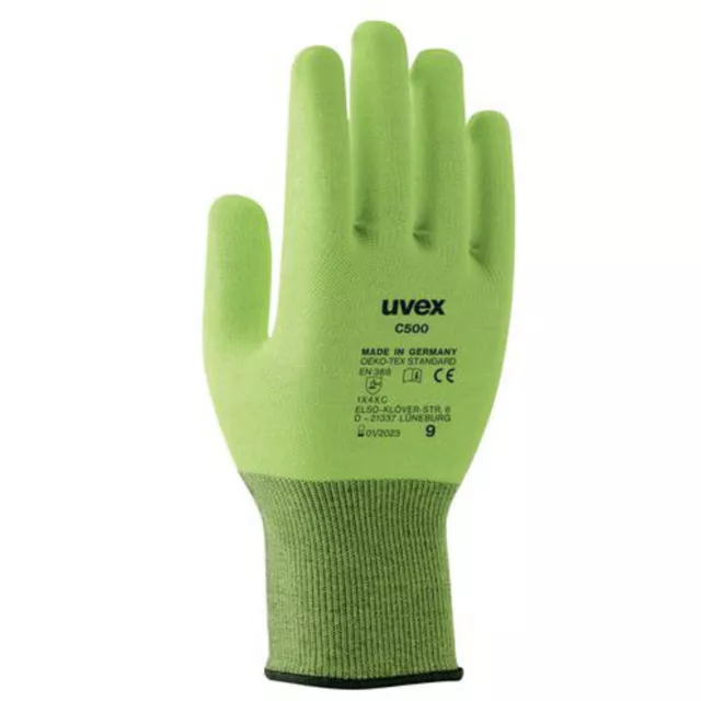 uvex C500 6049709  Schnittschutzhandschuh Größe (Handschuhe): 9 EN 388    1 Paar