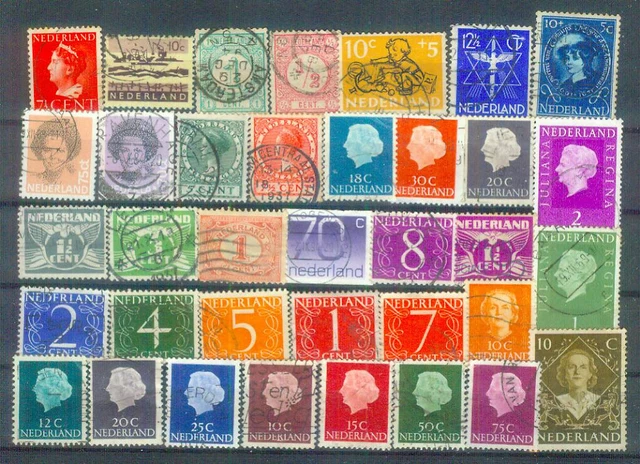 Lot Briefmarken aus den Niederlanden