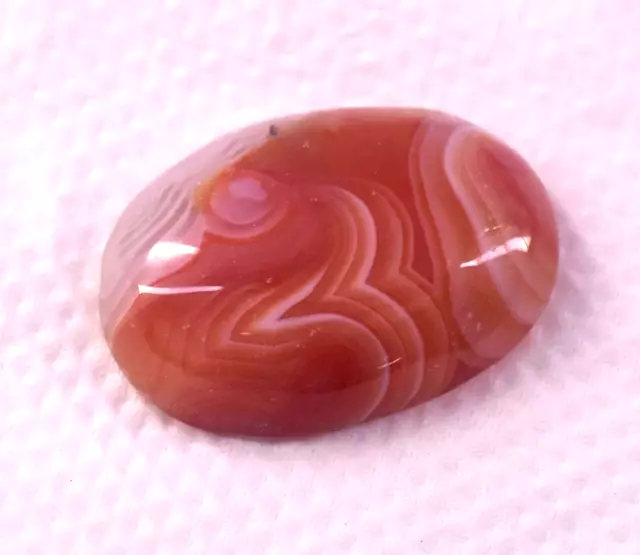 42.70 Ct Natural Polished Orange Brazilin Carnelian Agate Certified Gemstone