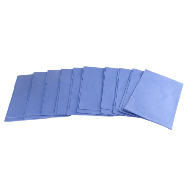 10 Pcs 180*80cm NOn Woven Disposable Waterproof Bed Sheet Massage Cover Blue BT5