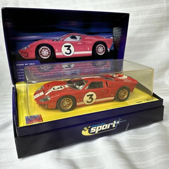 Scalextric C2509A Ford GT MKII 1966 Le Mans Nr. 3 Limited Edition