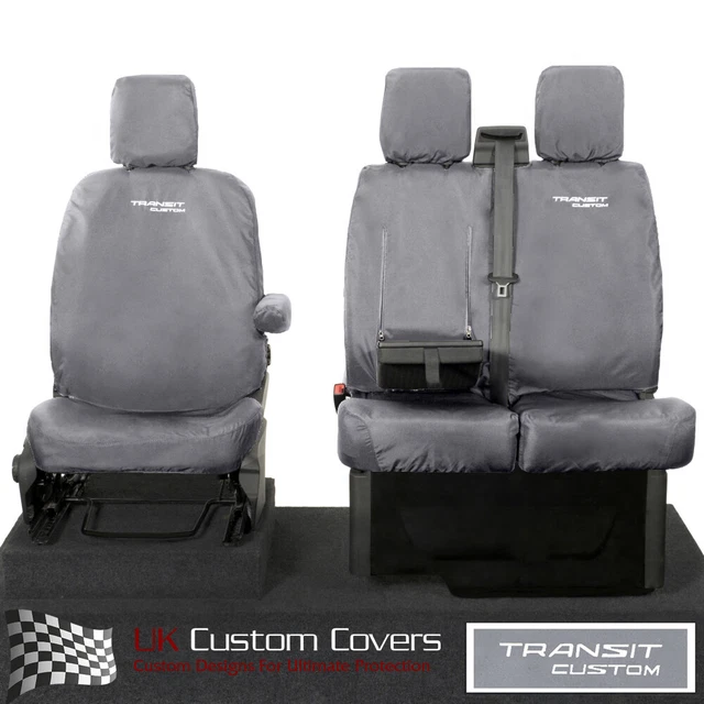 FORD TRANSIT CUSTOM Trail (2023+) Front Seat Covers & Logo Embroidery