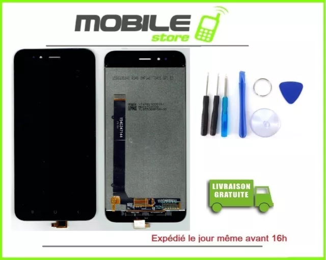 Vitre Tactile + Ecran LCD Pour Xiaomi MI A1 Couleur Noir + Outils