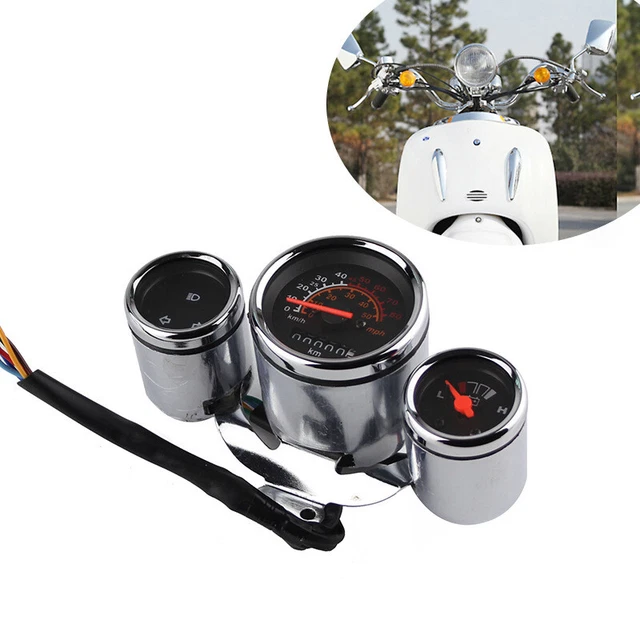 MOTORCYCLE DIRT BIKE Speedometer Odometer Tachometer Speed Gauge Set