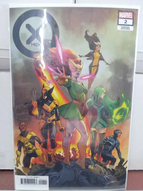 Marvel X-Men #2 (2021) 1:25 var- (W) Gerry Duggan (A) Pepe Larraz, Mahmud Asrar