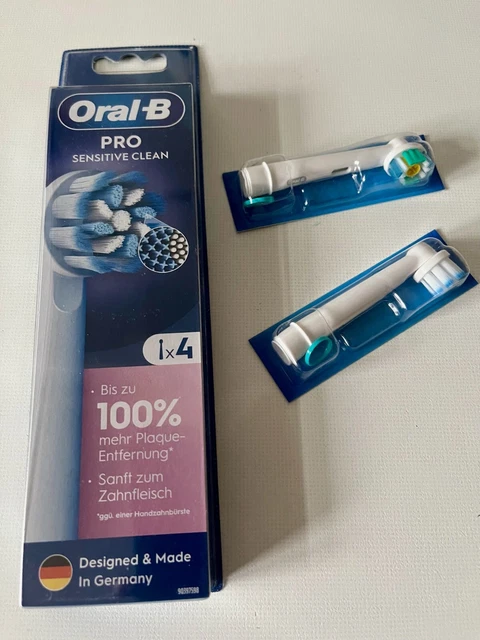Oral B Zahnbürste Lädt Nicht Mehr ORAL-B SENSITIVE CLEAN - Bürstenköpfe für Oral-B Zahnbürste (4) + 2