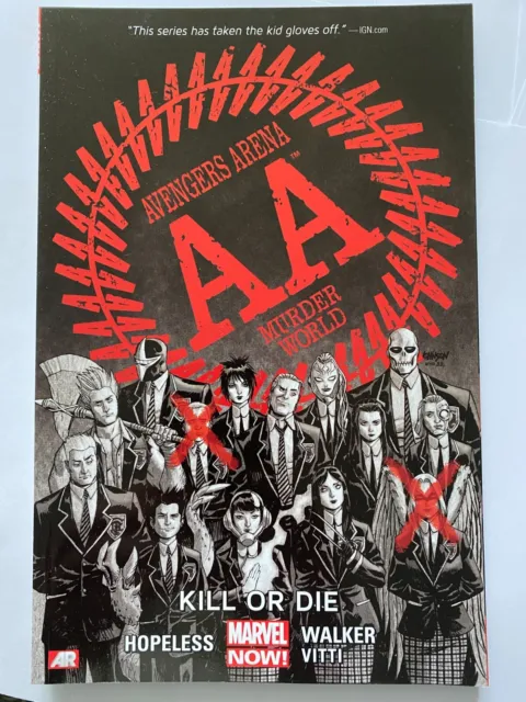 AVENGERS ARENA vol. 1  - Kill Or Die  Marvel Comics TPB TP Graphic Novel