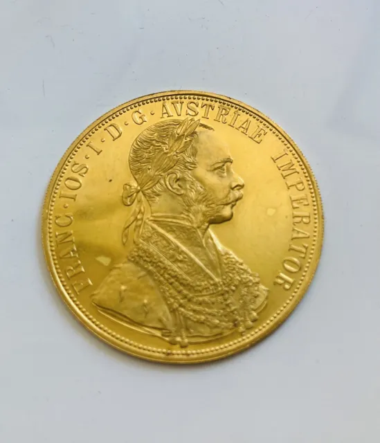 Gold Coin 4 Dukat 13.96g Gold Ducats 1915 oz Precious Metal Empire