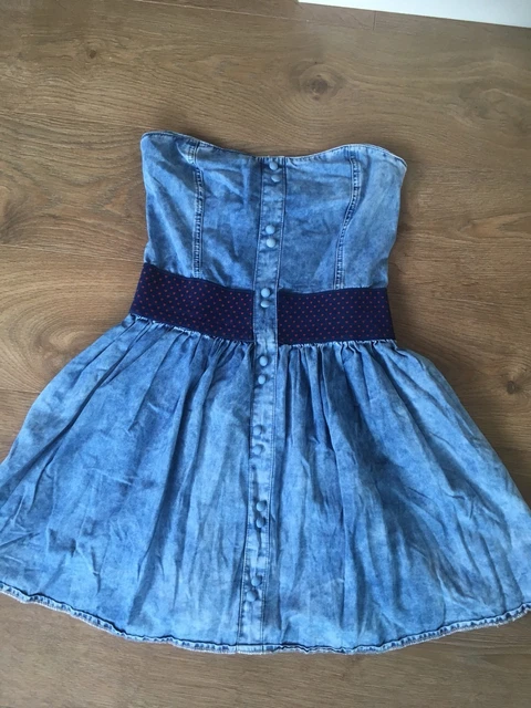 princess polly baby blue dress Denim dresses Zara