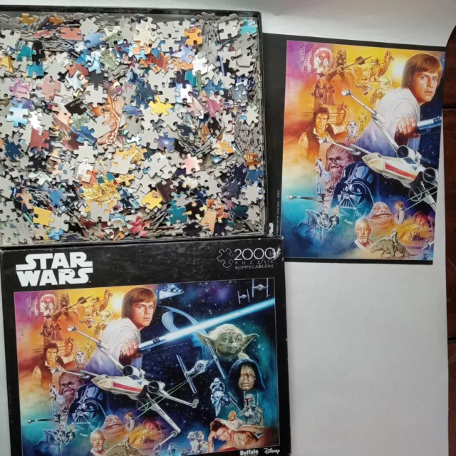 Star Wars Puzzle 2000 Piece Jigsaw Buffalo Games Disney Force Is Strong  This One