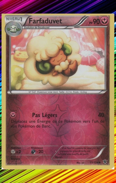 Farfaduvet Reverse -XY10:Impact des Destins-71/124-Carte Pokemon Neuve Française