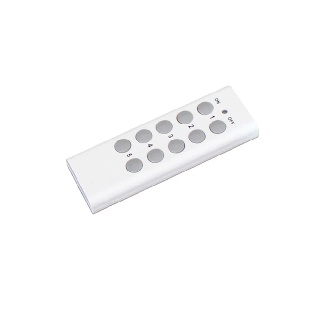 Prise de commutateur de télécommande 3PCS avec 1 télécommande 8