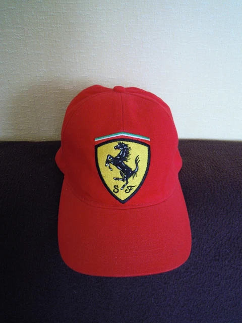 RARE / CASQUETTE : GRAND PRIX DE MONACO ROUGE FERRARI FORMULE 1 F1 /CAP  NEUF NEW