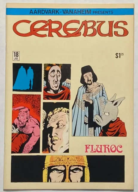 Cerebus The Aardvark #18 Underground Comix 1980 Dave Sim
