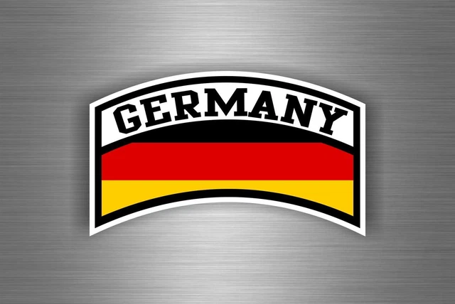 Autocollant Drapeau allemand rond | MPA Déco Autocollant Drapeau allemand rond | MPA Déco