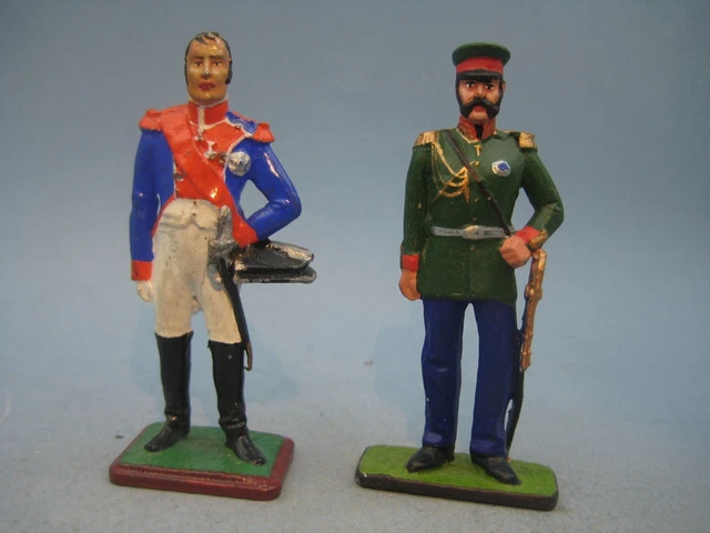 PLOMB FIGURINES D ARTISTES 60mm - SUR BASE?- PORTE-DRAPEAU SUDISTE