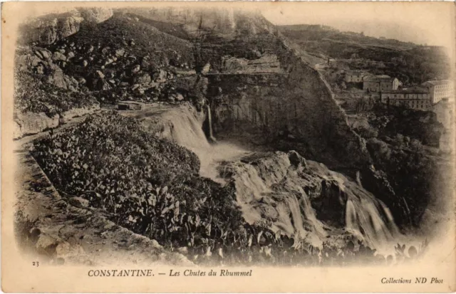 CPA AK ALGERIA CONSTANTINE Les Chutes du Rhummel (1187735)