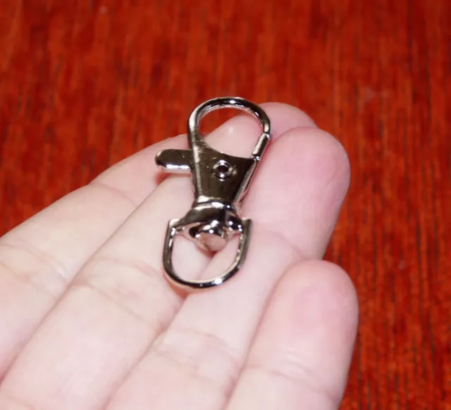 4x Swivel Lobster Claw Clasp Keychain Hooks Lanyard for Keys Bronze Tone  Keyring