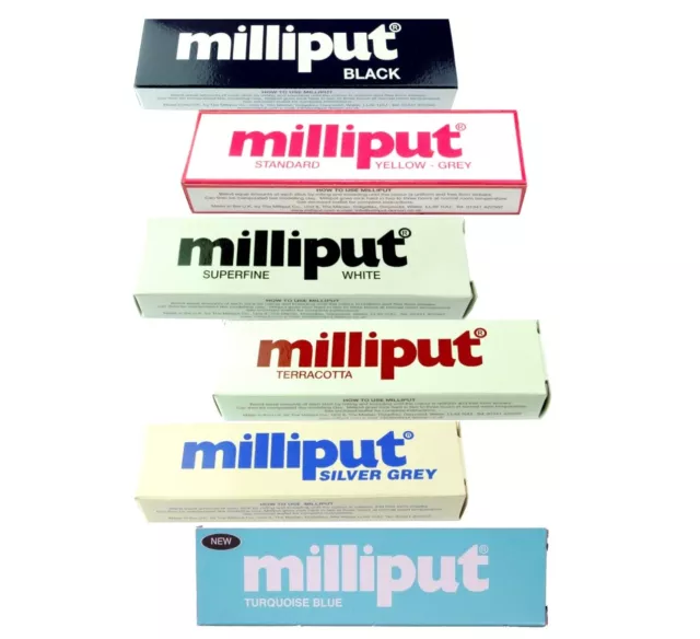 Proops Milliput Epoxy Putty, Various Colours, Pack of 6 Colours. X8175