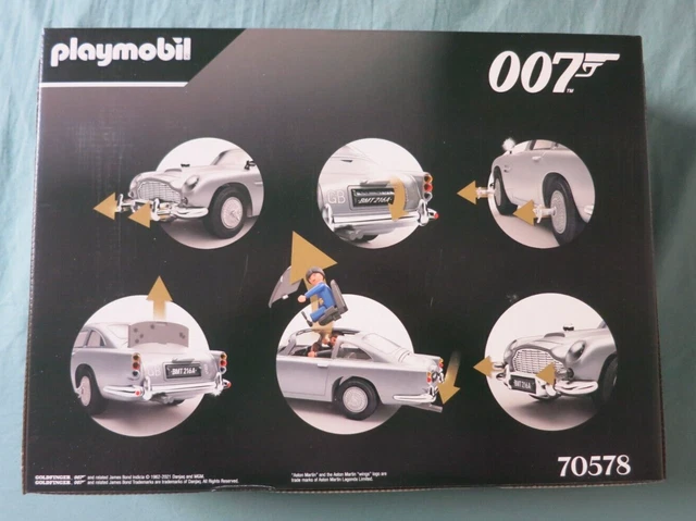 PLAYMOBIL James Bond Aston Martin DB5 - Goldfinger Edition (70578) 2