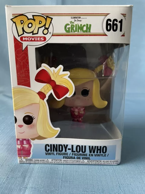 Funko Pop Cindy-Lou Who #661 Dr. Seuss The Grinch Movies Vinyl Figure In Box