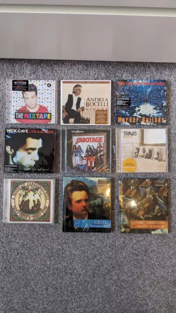 CD JOB LOT. x46 New & Sealed CDs. RRP £600+. Resale On Amazon / eBay / Carboot. 3